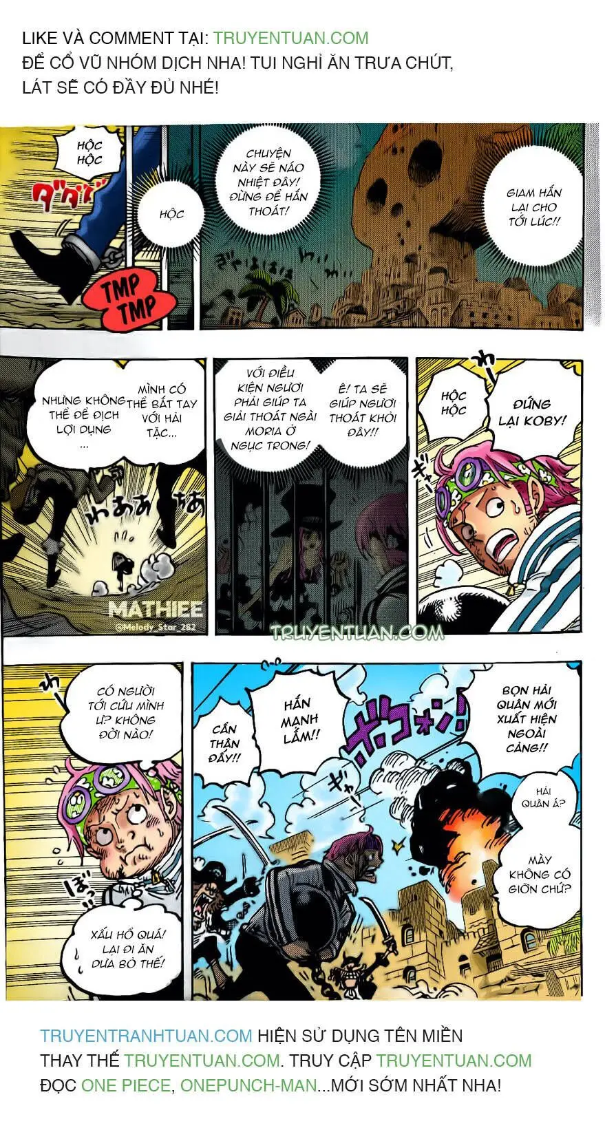 One Piece Chương 1080 – trang 9