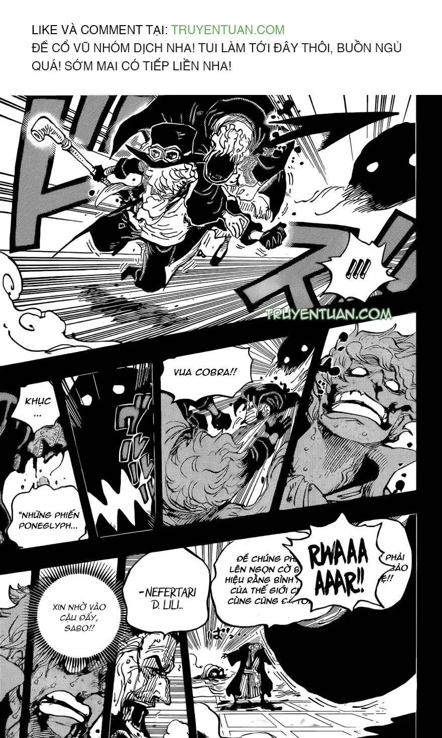 One Piece Chương 1085 – trang 10