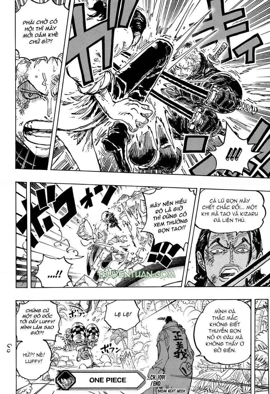 One Piece Chương 1091 – trang 17