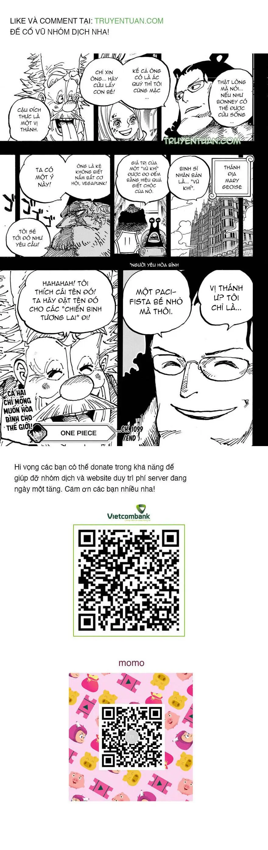 One Piece Chương 1099 – trang 18