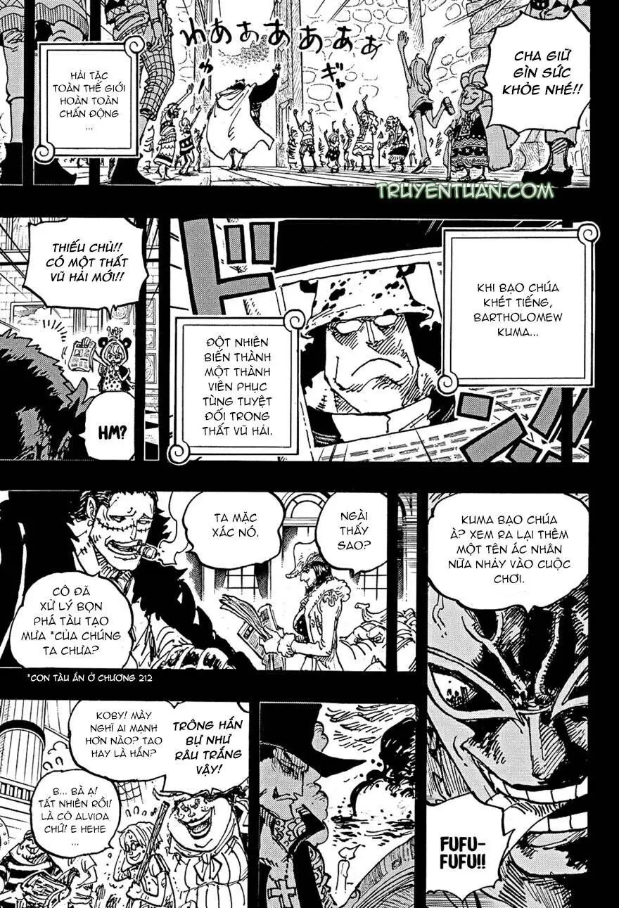 One Piece Chương 1100 – trang 16