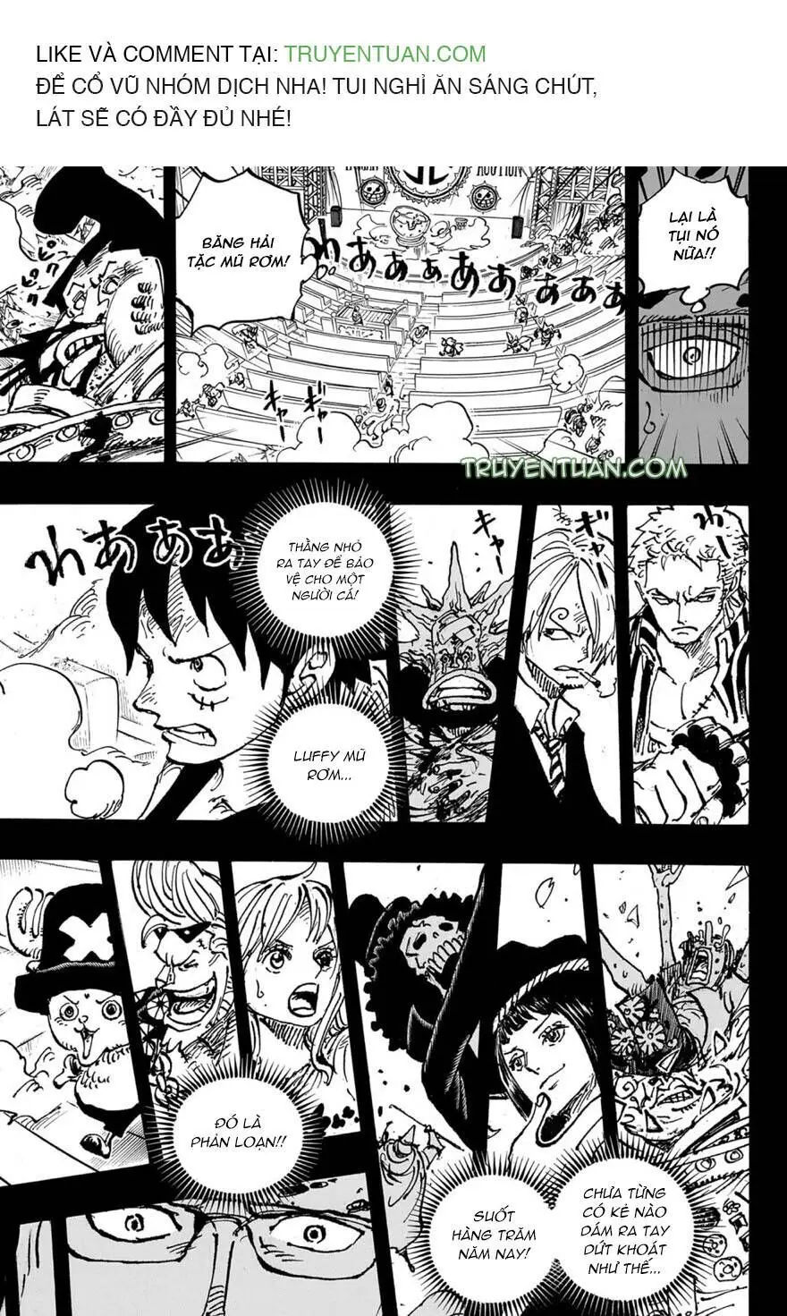 One Piece Chương 1102 – trang 11