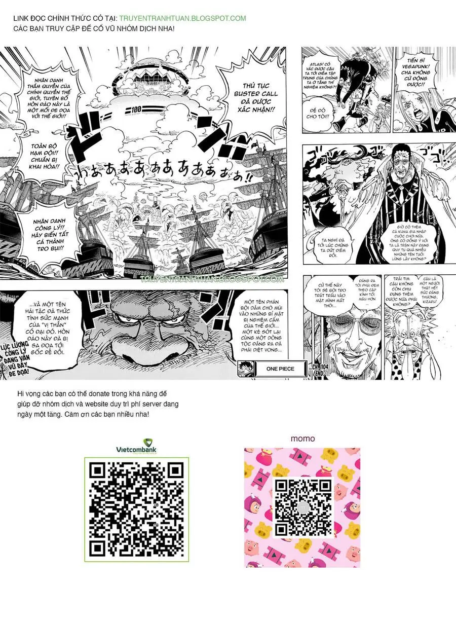 One Piece Chương 1104 – trang 14