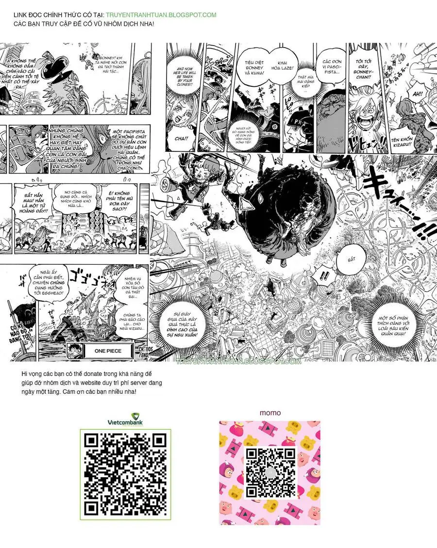 One Piece Chương 1105 – trang 11