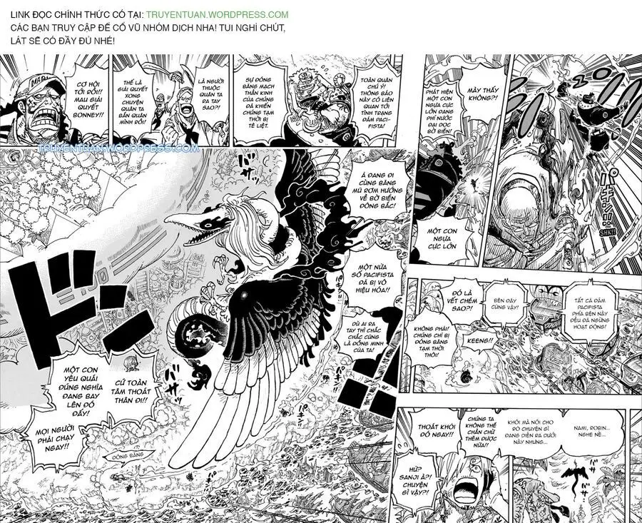 One Piece Chương 1110 – trang 8