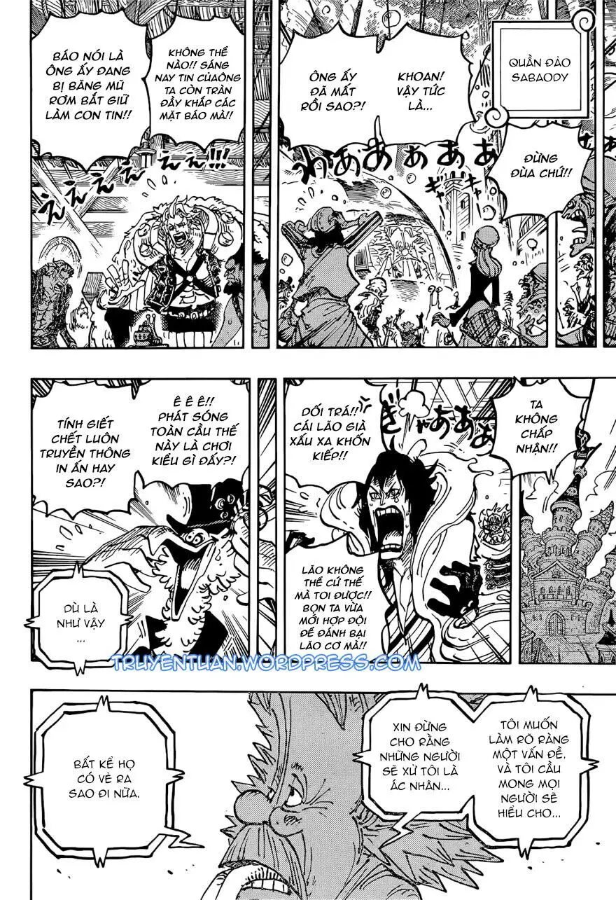 One Piece Chương 1113 – trang 12