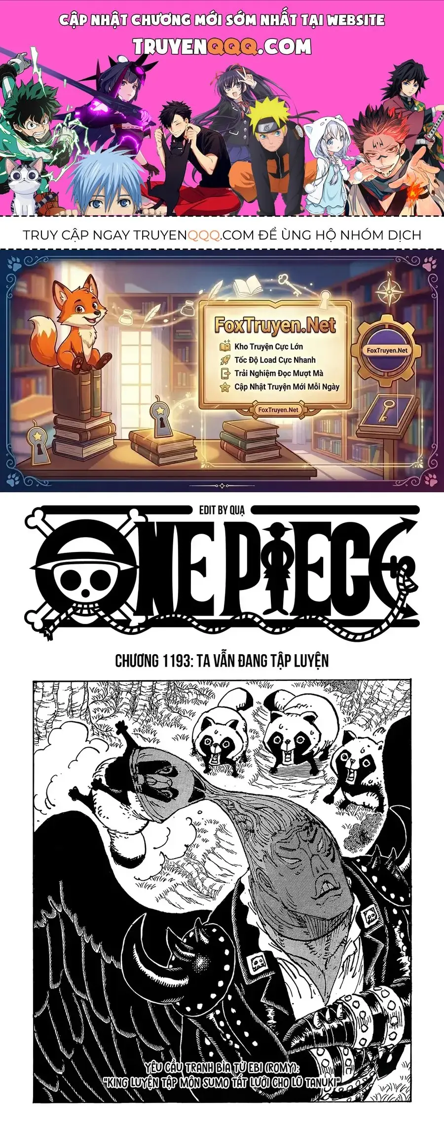 One Piece Chương 1193 – trang 1