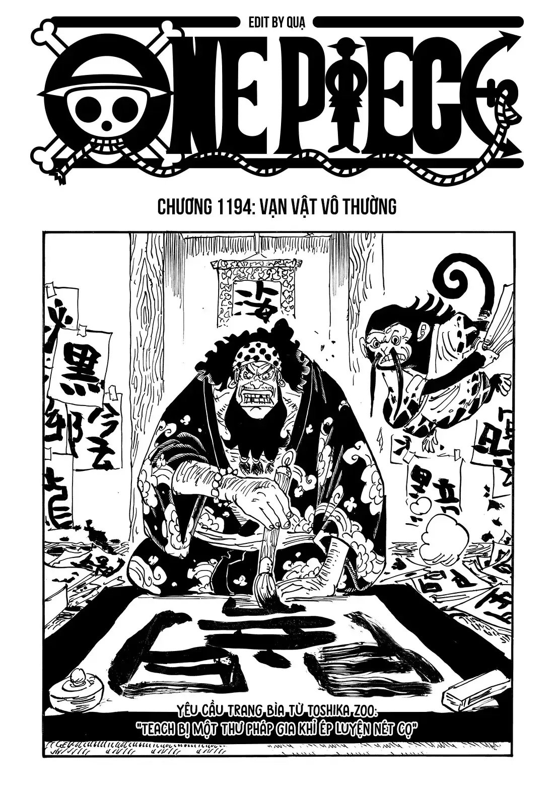 One Piece Chương 1194 – trang 1