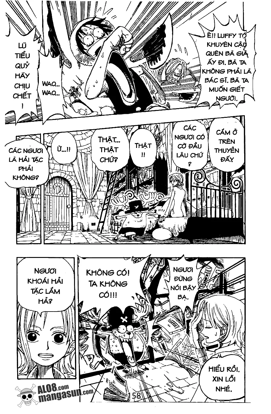 One Piece Chương 140 – trang 8