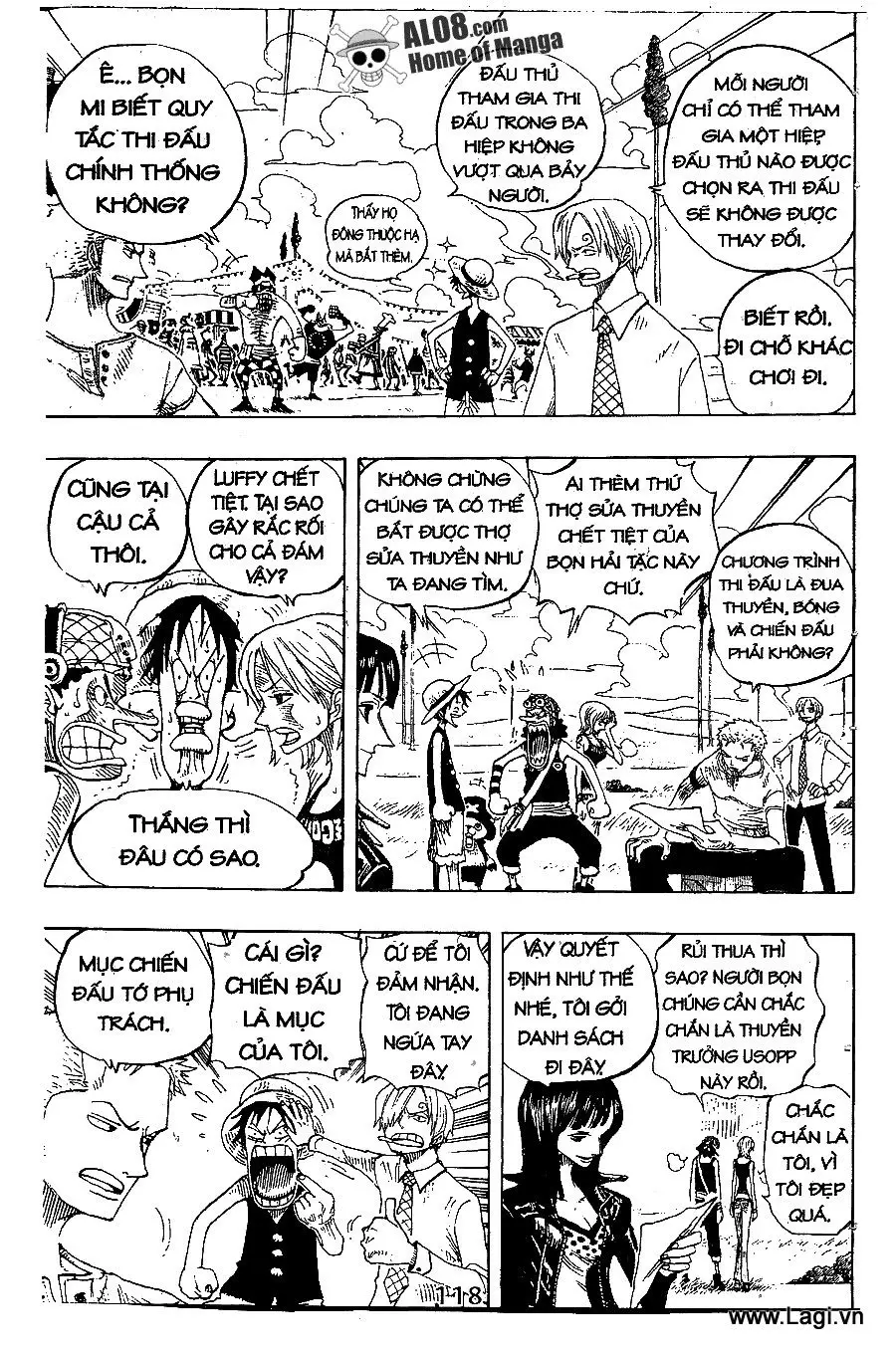 One Piece Chương 306 – trang 16