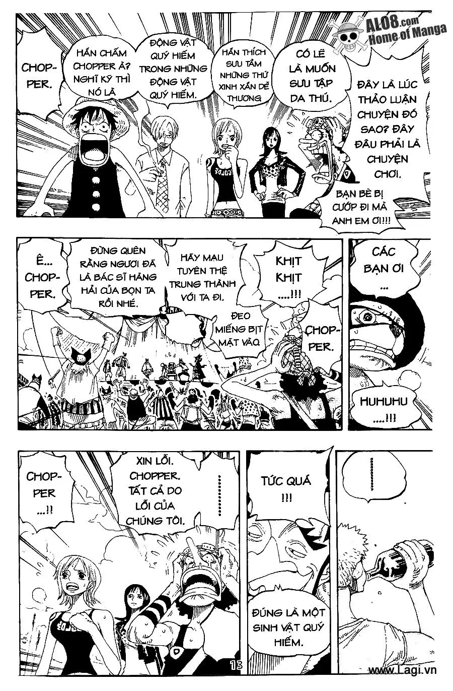 One Piece Chương 309 – trang 10