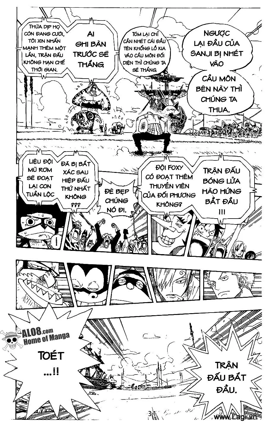 One Piece Chương 310 – trang 8