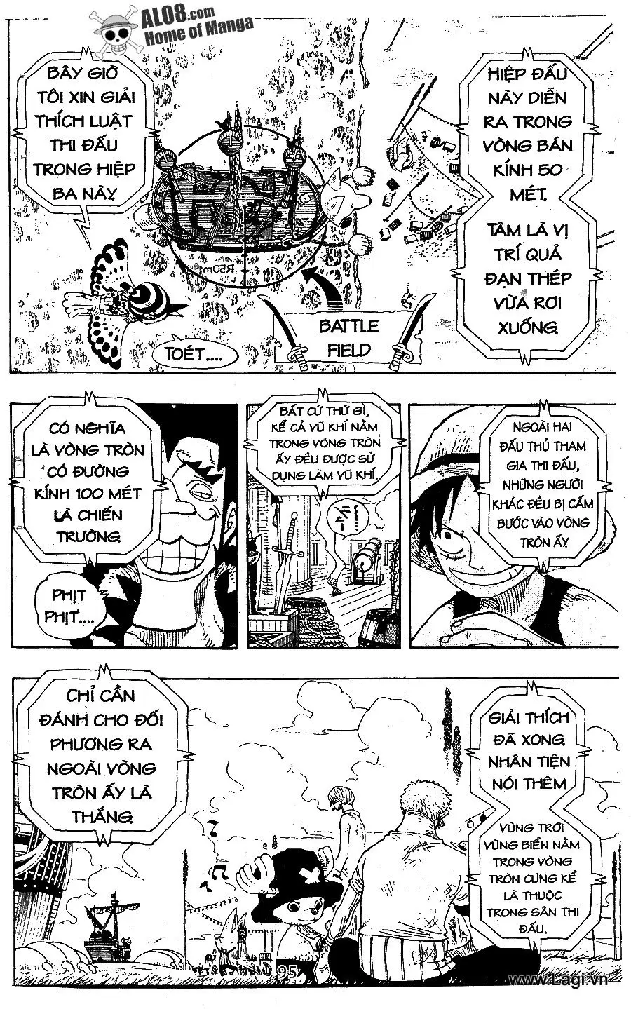 One Piece Chương 313 – trang 13