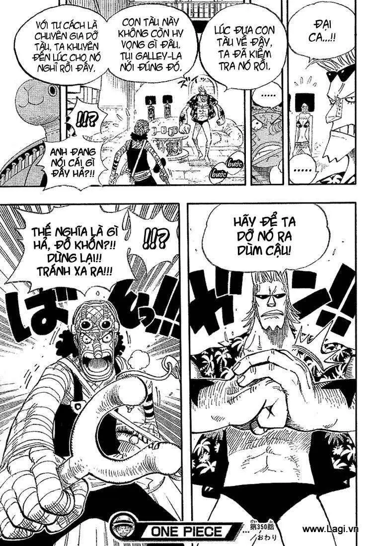 One Piece Chương 350 – trang 19
