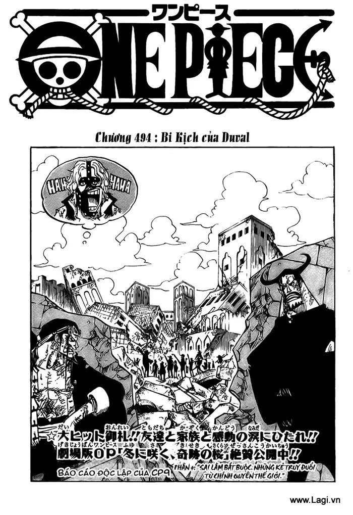 One Piece Chương 494 – trang 1
