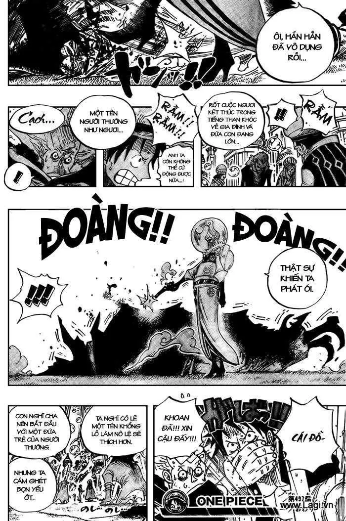 One Piece Chương 497 – trang 18