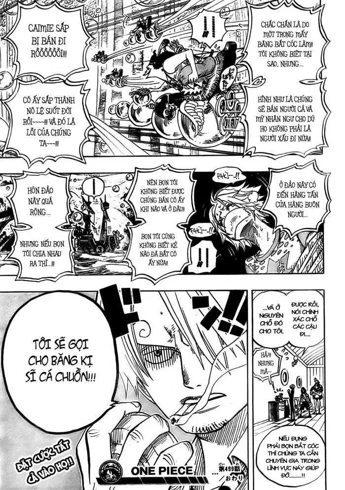 One Piece Chương 499 – trang 18