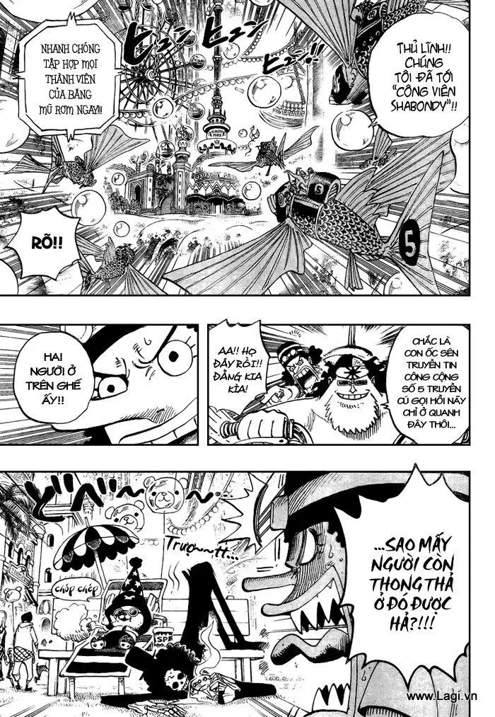 One Piece Chương 500 – trang 5