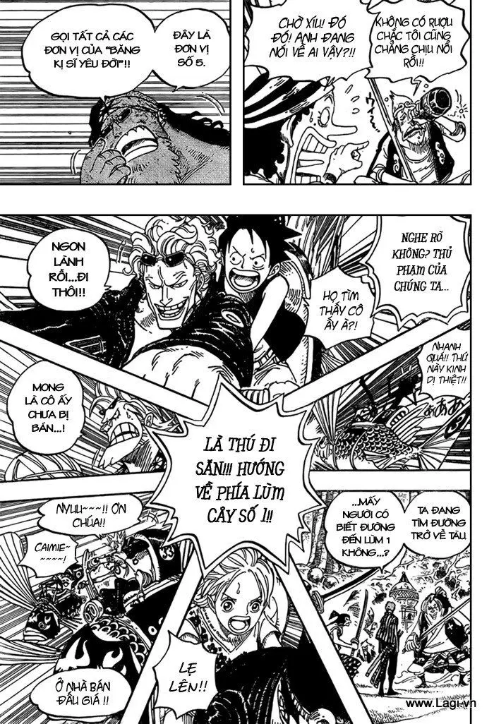 One Piece Chương 501 – trang 8