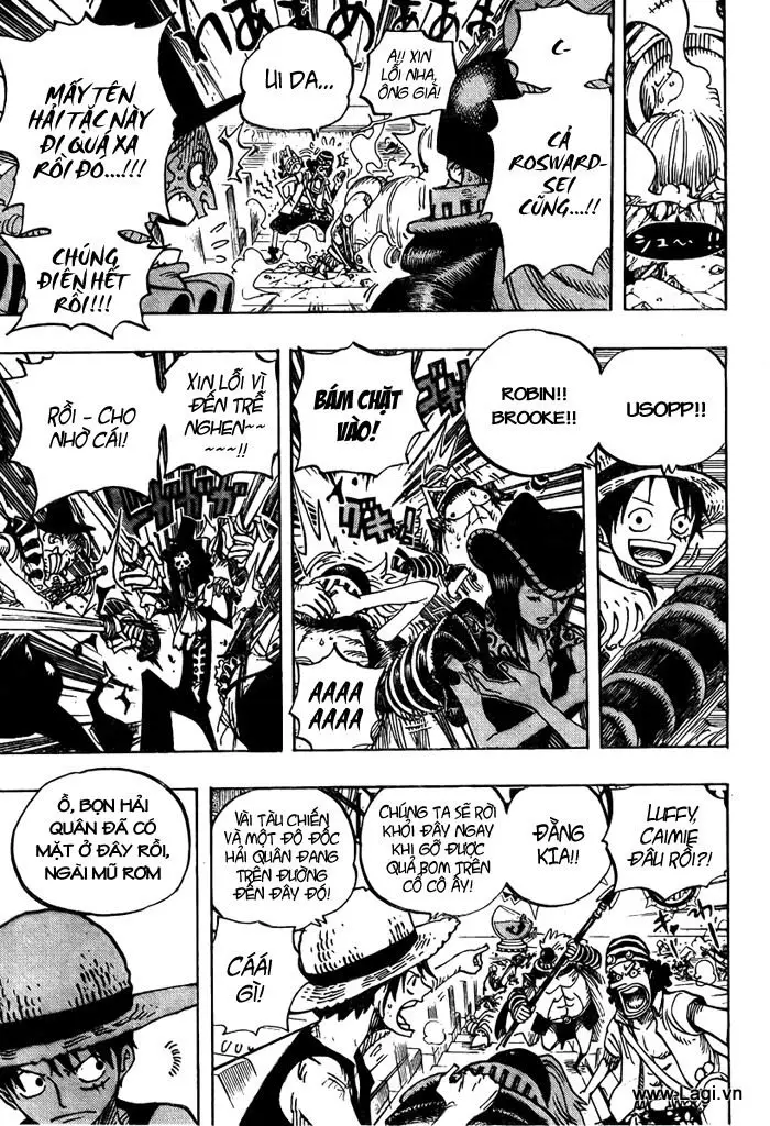 One Piece Chương 503 – trang 11