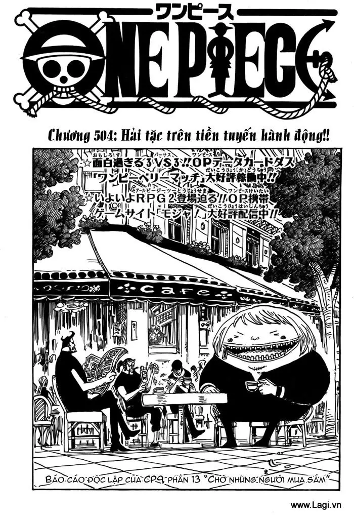 One Piece Chương 504 – trang 1