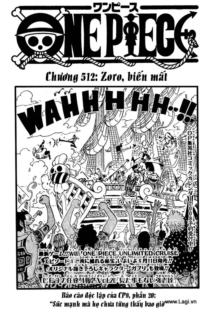 One Piece Chương 512 – trang 1