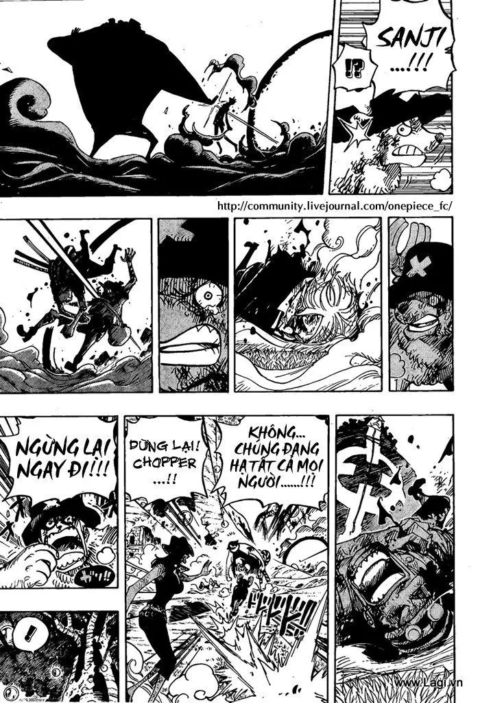 One Piece Chương 512 – trang 14