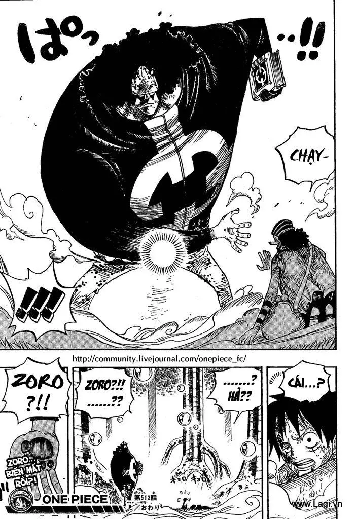 One Piece Chương 512 – trang 18