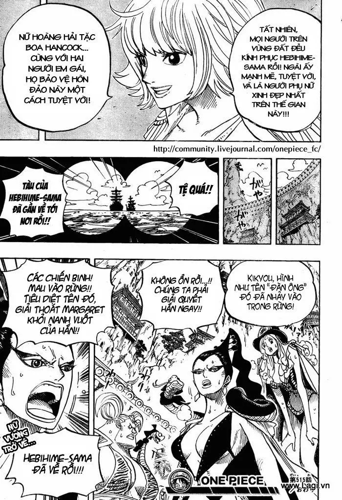 One Piece Chương 515 – trang 18