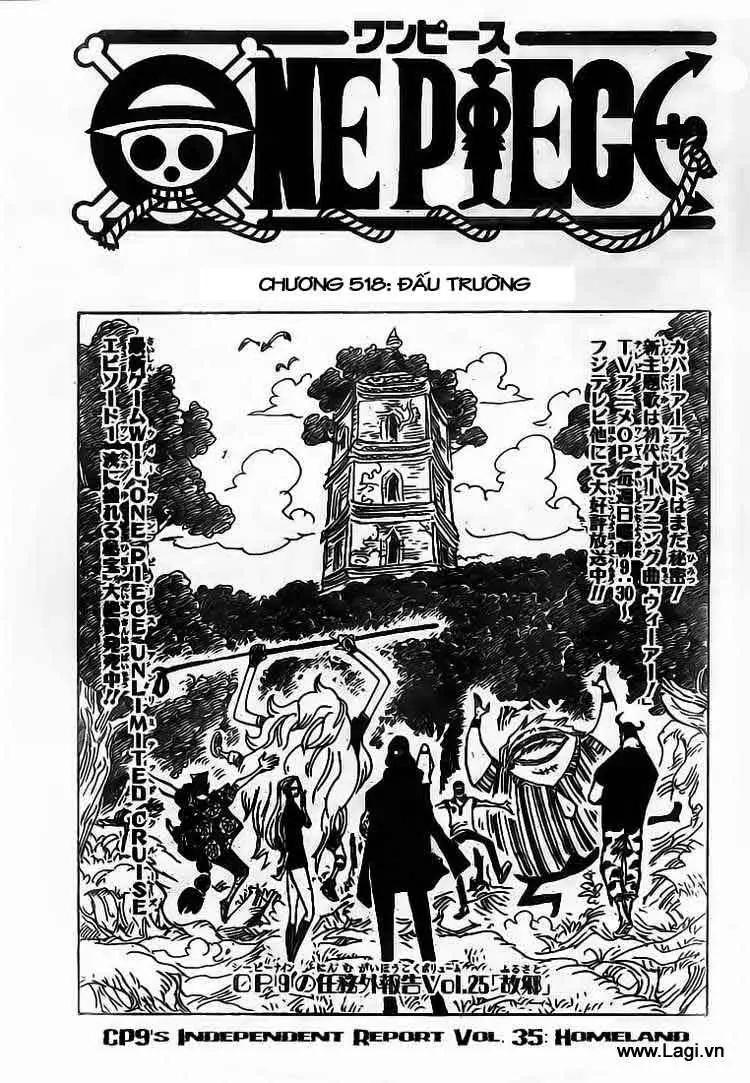 One Piece Chương 518 – trang 1