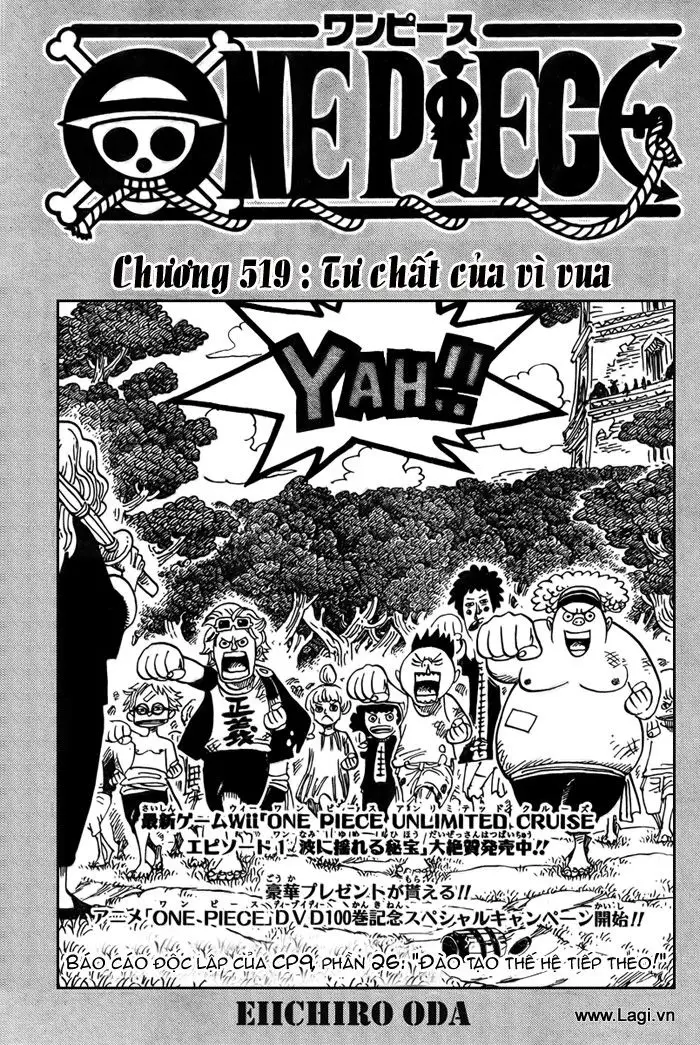 One Piece Chương 519 – trang 1