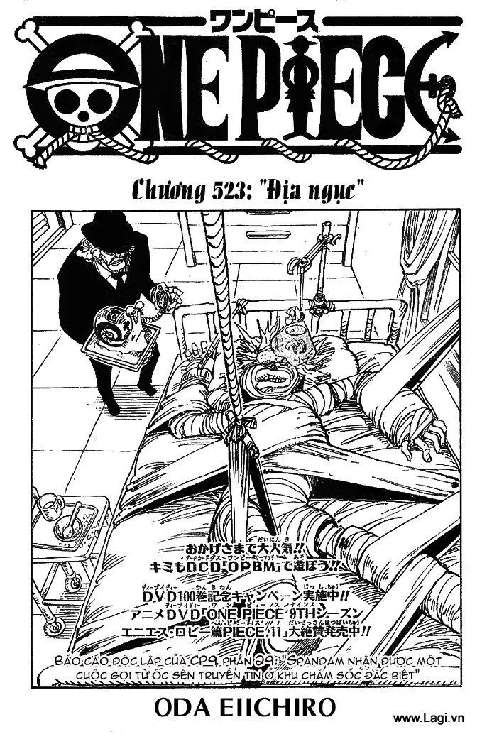 One Piece Chương 523 – trang 1