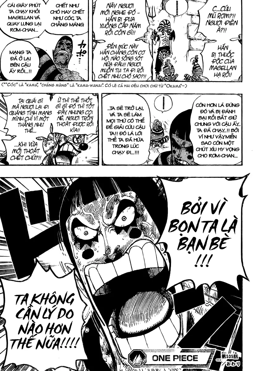 One Piece Chương 535 – trang 19