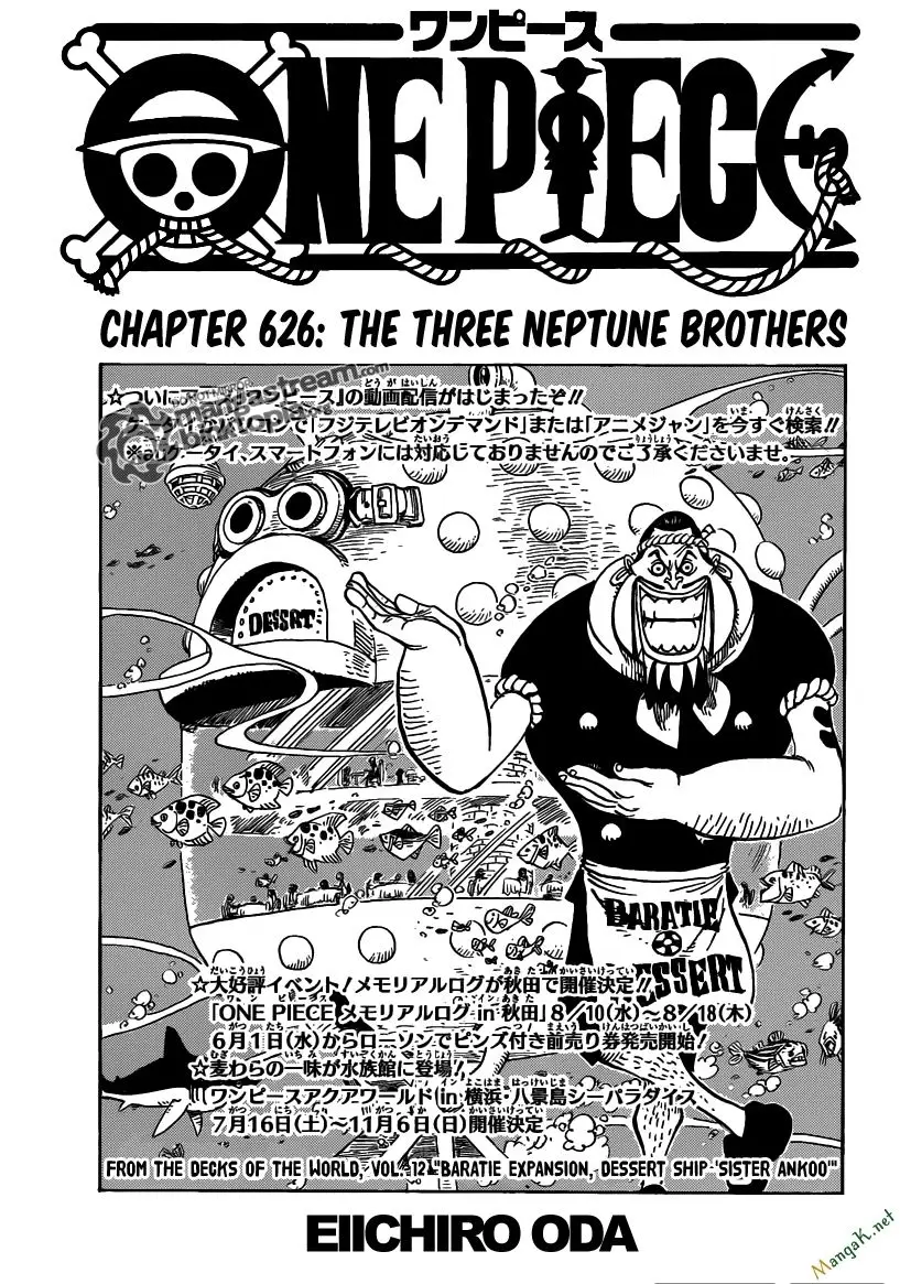 One Piece Chương 626 – trang 2