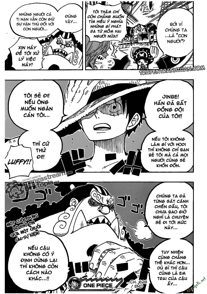 One Piece Chương 628 – trang 19