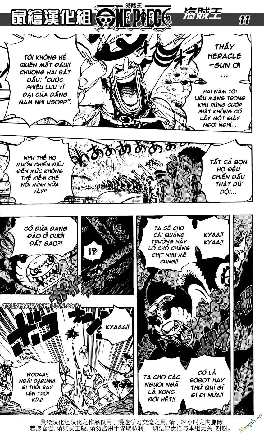 One Piece Chương 636 – trang 10
