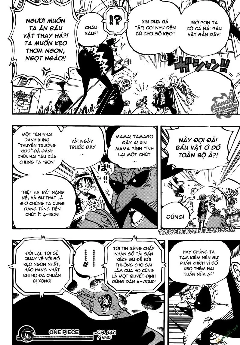 One Piece Chương 651 – trang 16