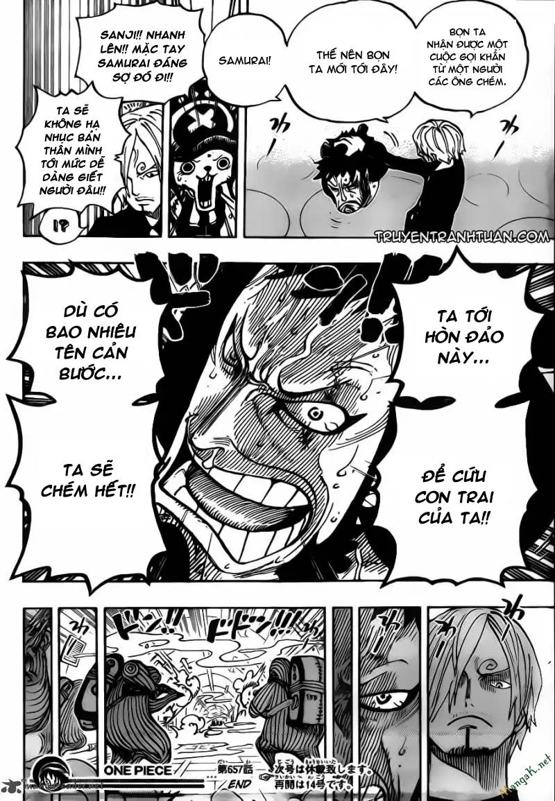 One Piece Chương 657 – trang 16