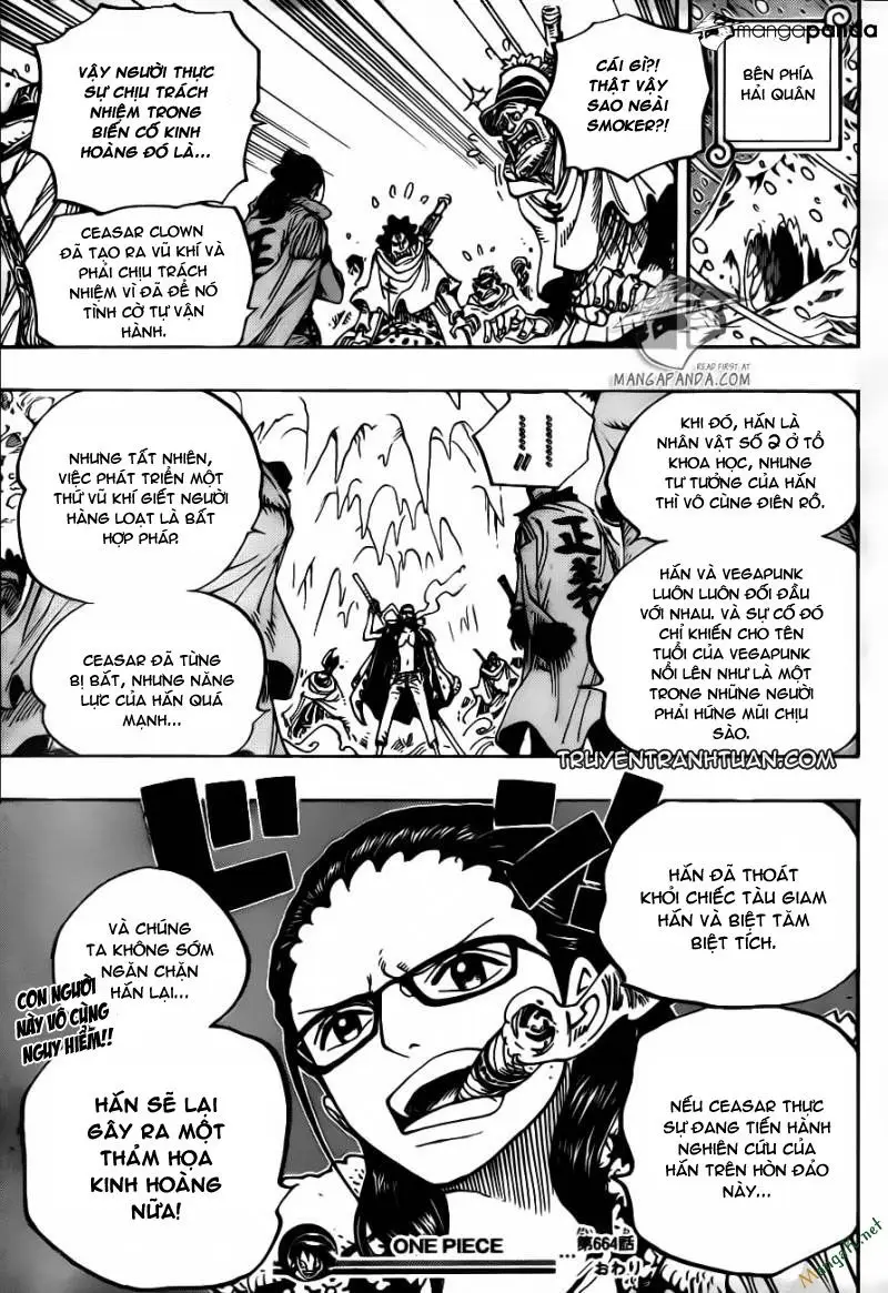 One Piece Chương 664 – trang 18