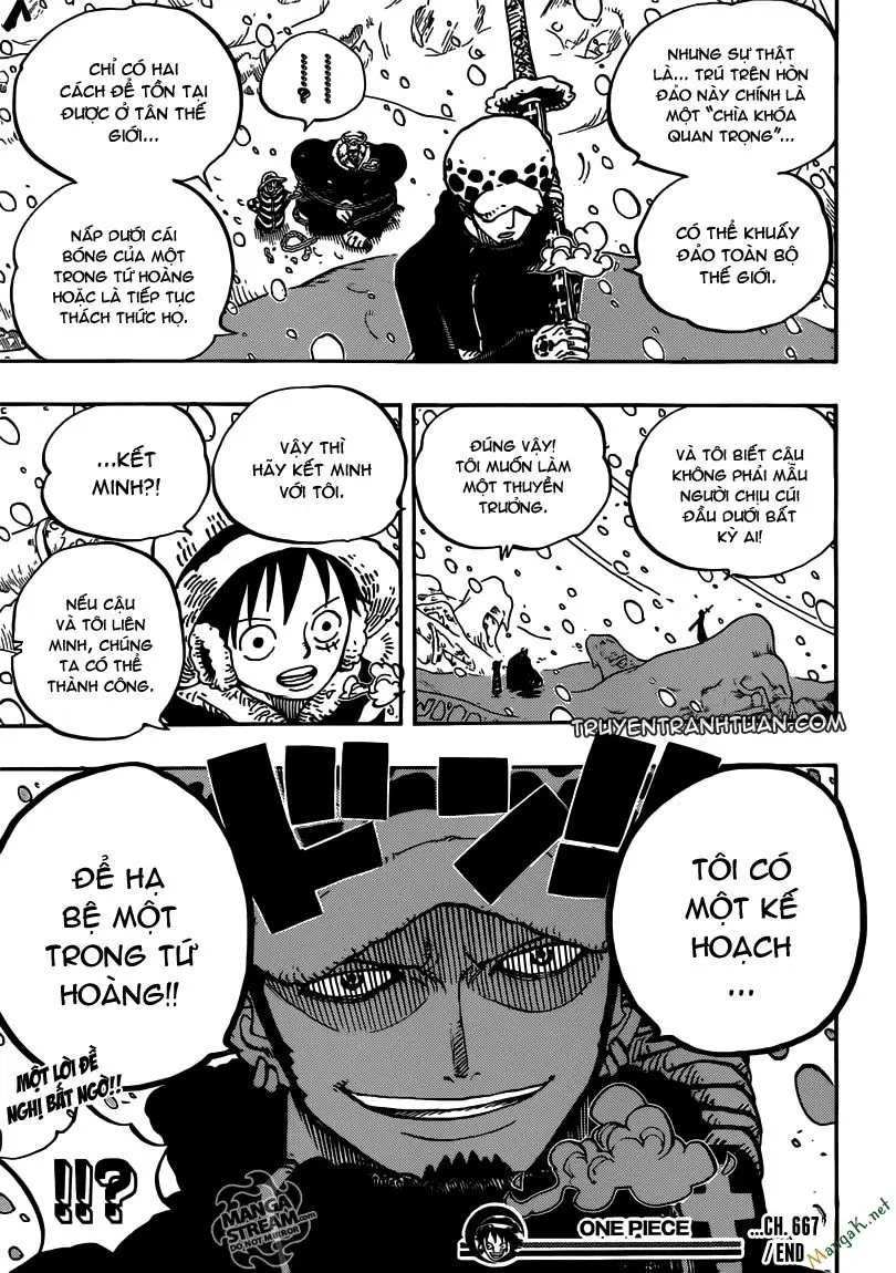 One Piece Chương 667 – trang 19