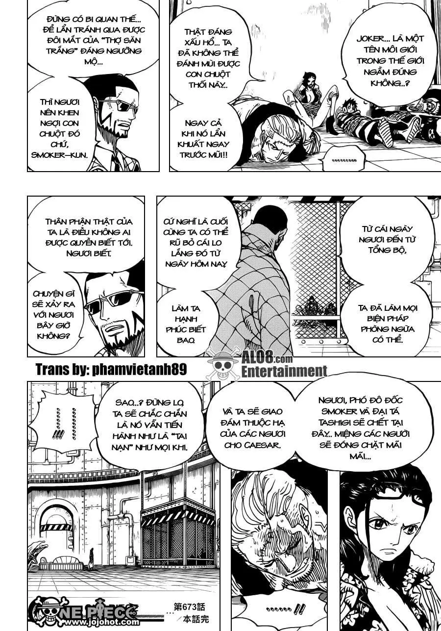 One Piece Chương 673 – trang 18
