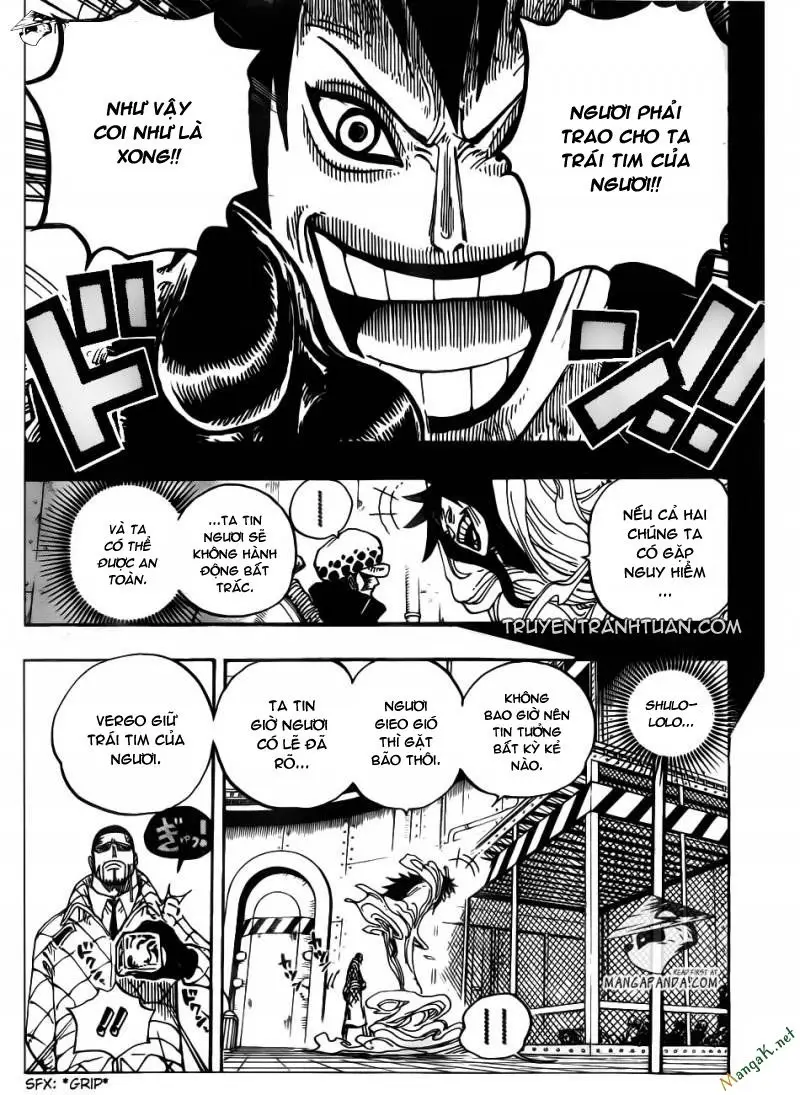 One Piece Chương 675 – trang 9