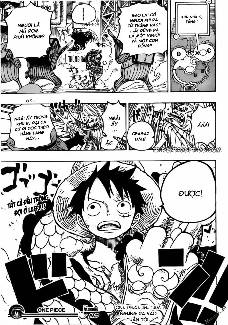 One Piece Chương 688 – trang 18