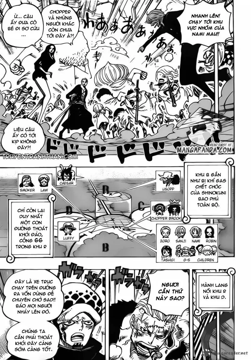 One Piece Chương 692 – trang 12