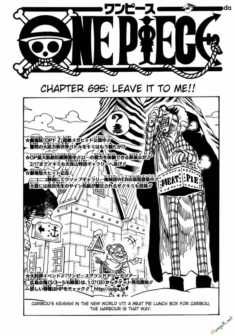 One Piece Chương 695 – trang 2