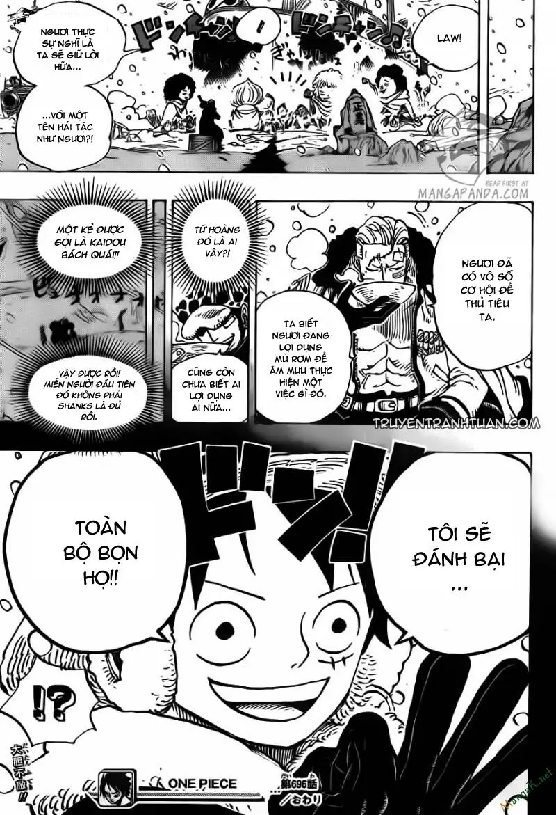 One Piece Chương 696 – trang 19