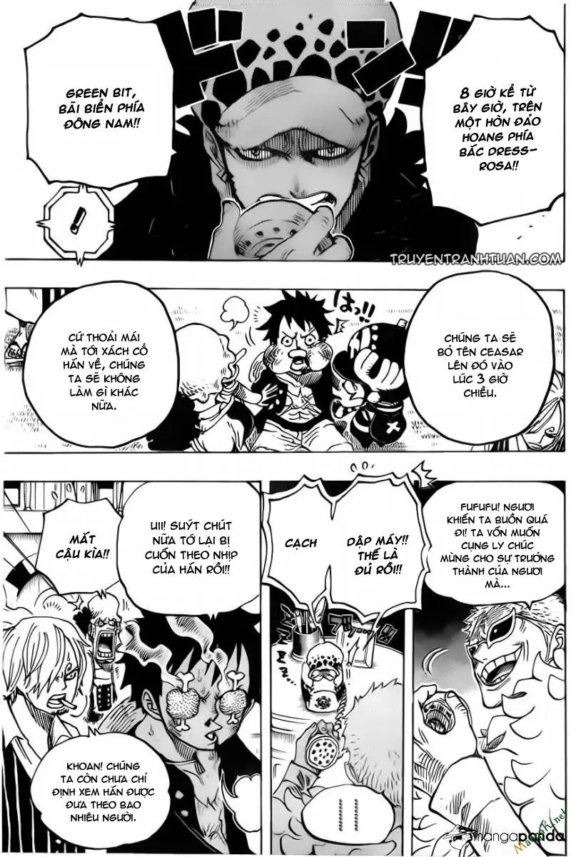 One Piece Chương 700 – trang 8