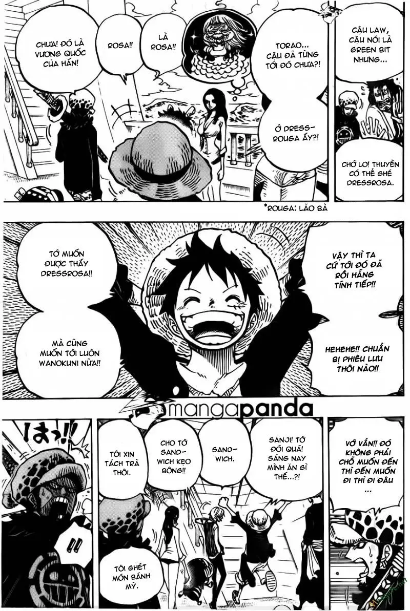 One Piece Chương 700 – trang 10