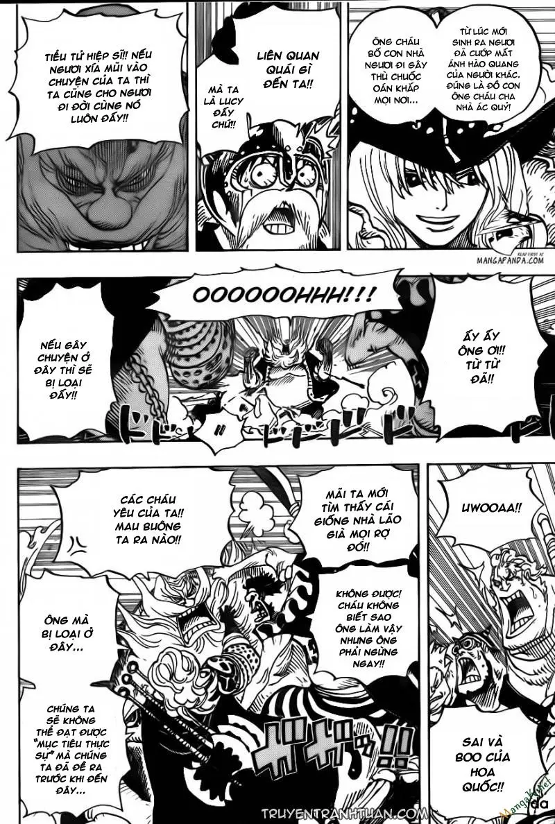 One Piece Chương 708 – trang 10