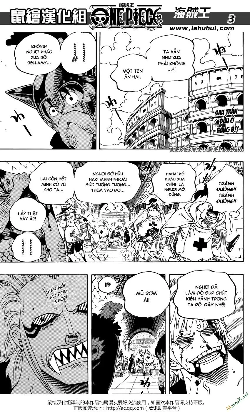 One Piece Chương 710 – trang 3